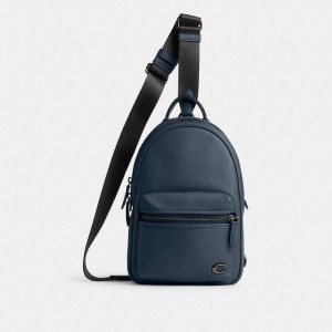 Coach Charter Pack Dark Denim | 852-ECYOXV