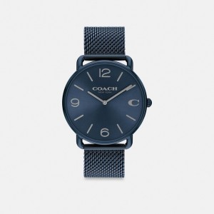 Coach Elliot Watch 41 Mm Blue | 503-NWAHJB