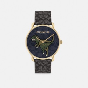 Coach Elliot Watch 41 Mm Charcoal | 517-CBNSDY