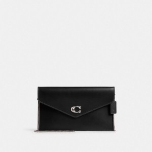 Coach Essential Clutch Silver/Black | 201-ZFYHPT