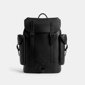 Coach Hitch Backpack Glovetanned Leather/Black | 413-PXDKOY