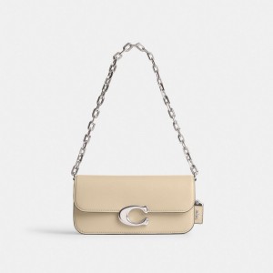 Coach Idol Bag 23 Silver/Ivory | 078-GPNLUJ