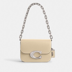 Coach Idol Bag Silver/Ivory | 893-RTSZLO