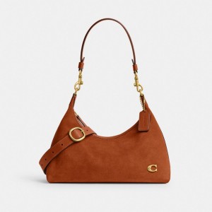 Coach Juliet Shoulder Bag Brass/Burnished Amber | 326-WHNVKT