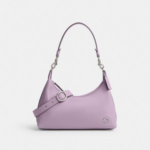 Coach Juliet Shoulder Bag Silver/Soft Purple | 189-WVDYAZ