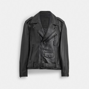 Coach Moto Jacket Black | 560-EWQGNJ