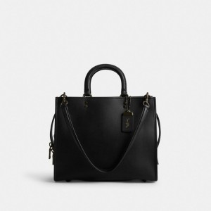 Coach Rogue Bag Glovetanned Leather/Matte Black/Black | 208-MXEOLS