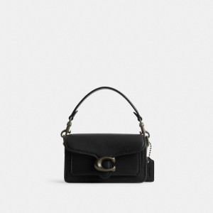 Coach Tabby Bag 12 Glovetanned Leather/Matte Black/Black | 592-MKVRCS