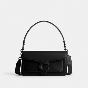 Coach Tabby Shoulder Bag 26 Glovetanned Leather/Matte Black/Black | 974-MKJDIC