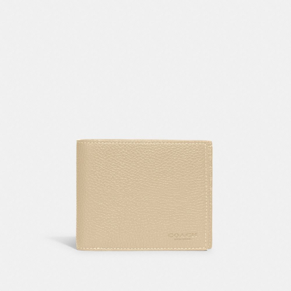 Coach 3 In 1 Wallet Polished Pebble Leather/Ivory | 371-OPQVIH