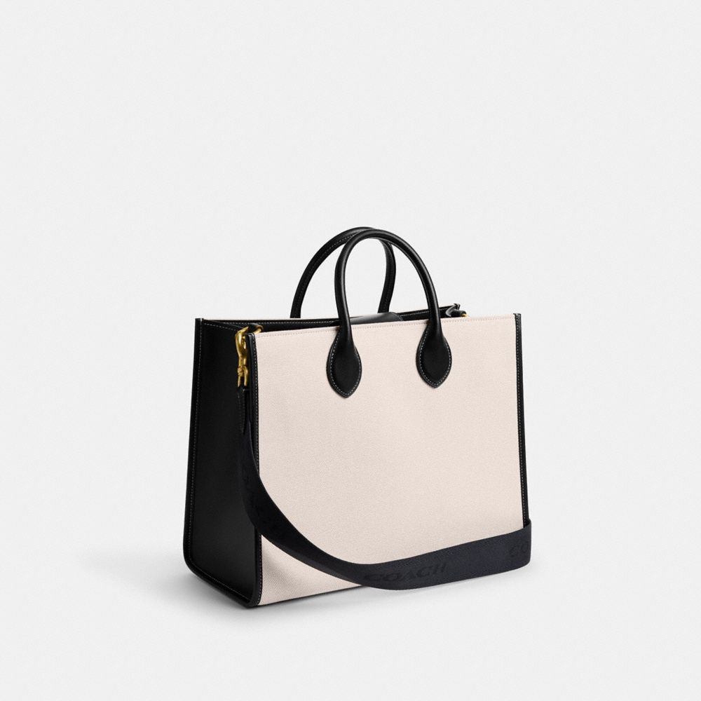 Coach Ace Tote 35 Brass/Salt Stone/Black | 823-NMWYHB