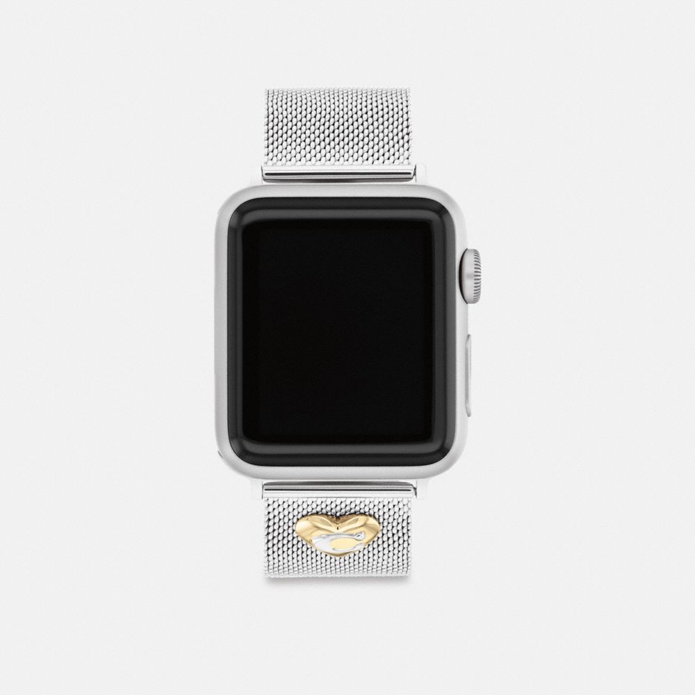 Coach Apple Watch® Strap 38 Mm 40 Mm And 41 Mm Stainless Steel | 856-VALHWB