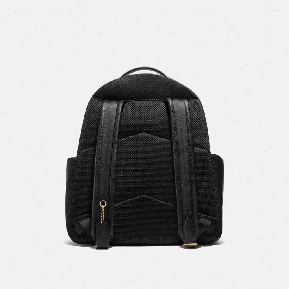 Coach Baby Backpack Brass/Black | 406-DHJOPT