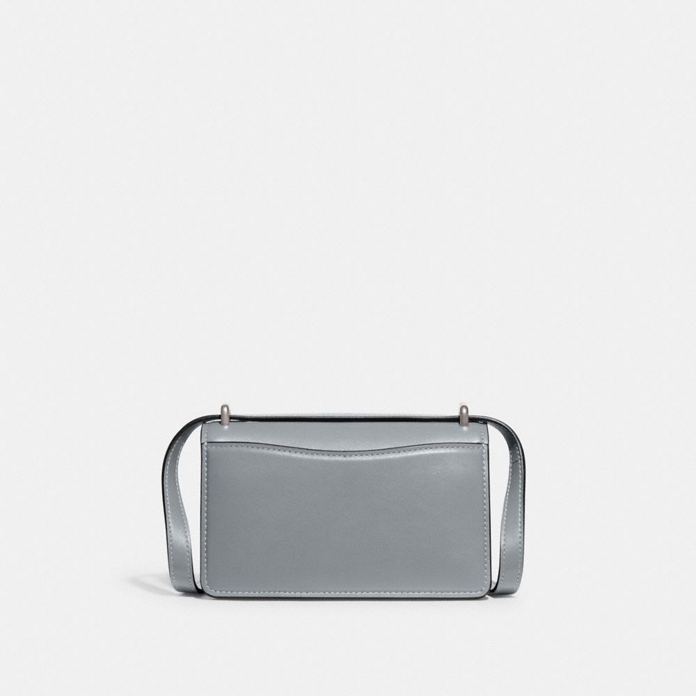 Coach Bandit Crossbody Bag Leather/Silver/Grey Blue | 548-HIXMDO