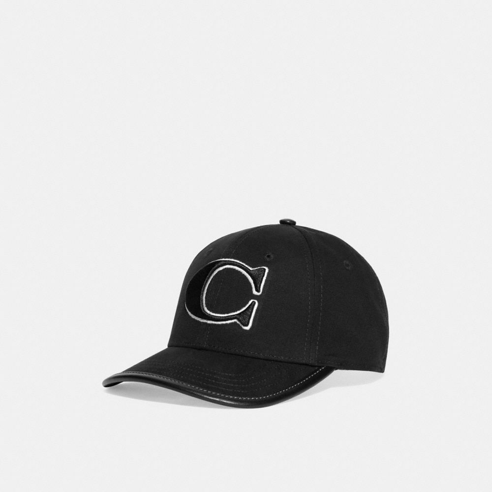 Coach Baseball Hat Black | 215-APOVMC