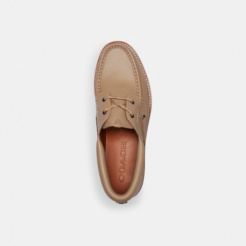 Coach Benson Boat Shoe Taupe | 089-IHVZFT