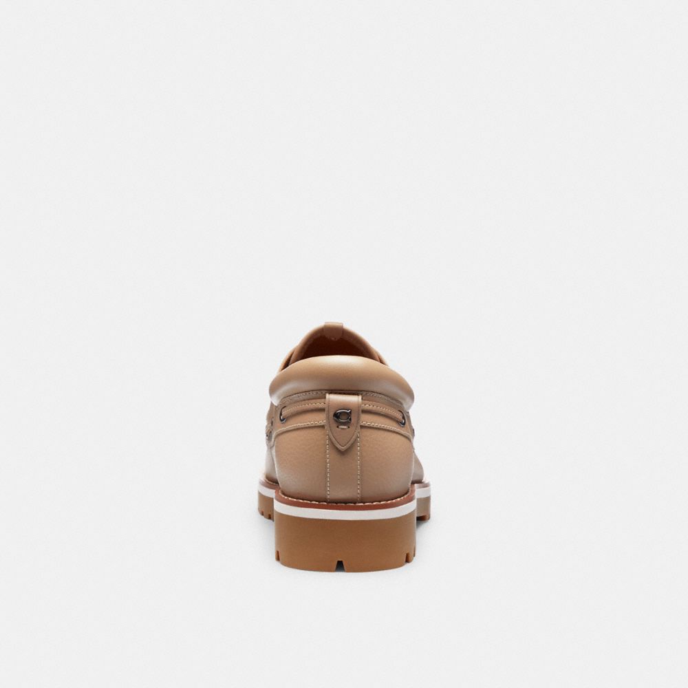 Coach Benson Boat Shoe Taupe | 089-IHVZFT