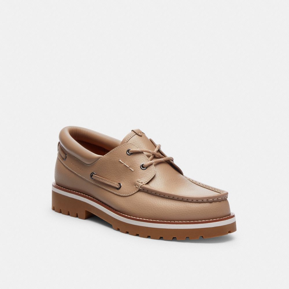 Coach Benson Boat Shoe Taupe | 089-IHVZFT