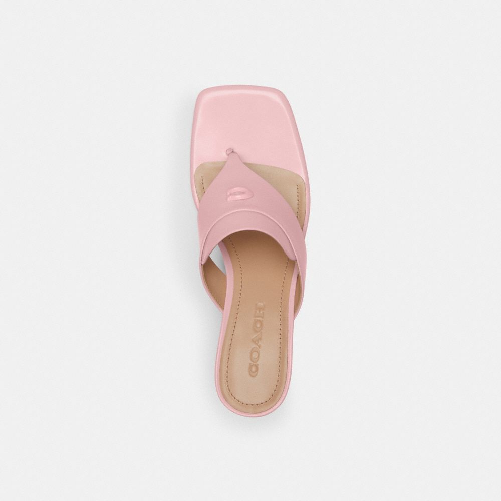 Coach Bree Sandal Soft Pink | 097-YVSKTM