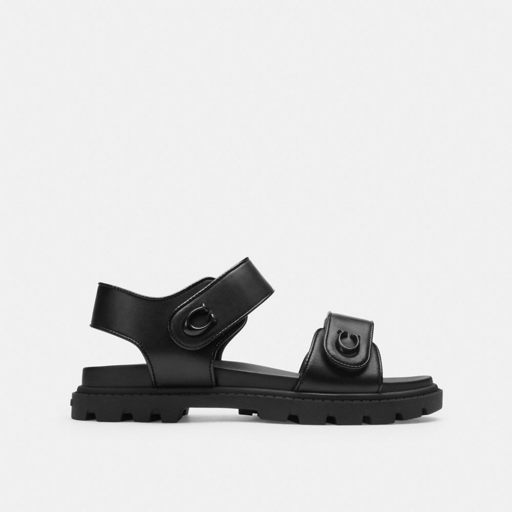 Coach Brynn Sandal Black | 384-XABQCP