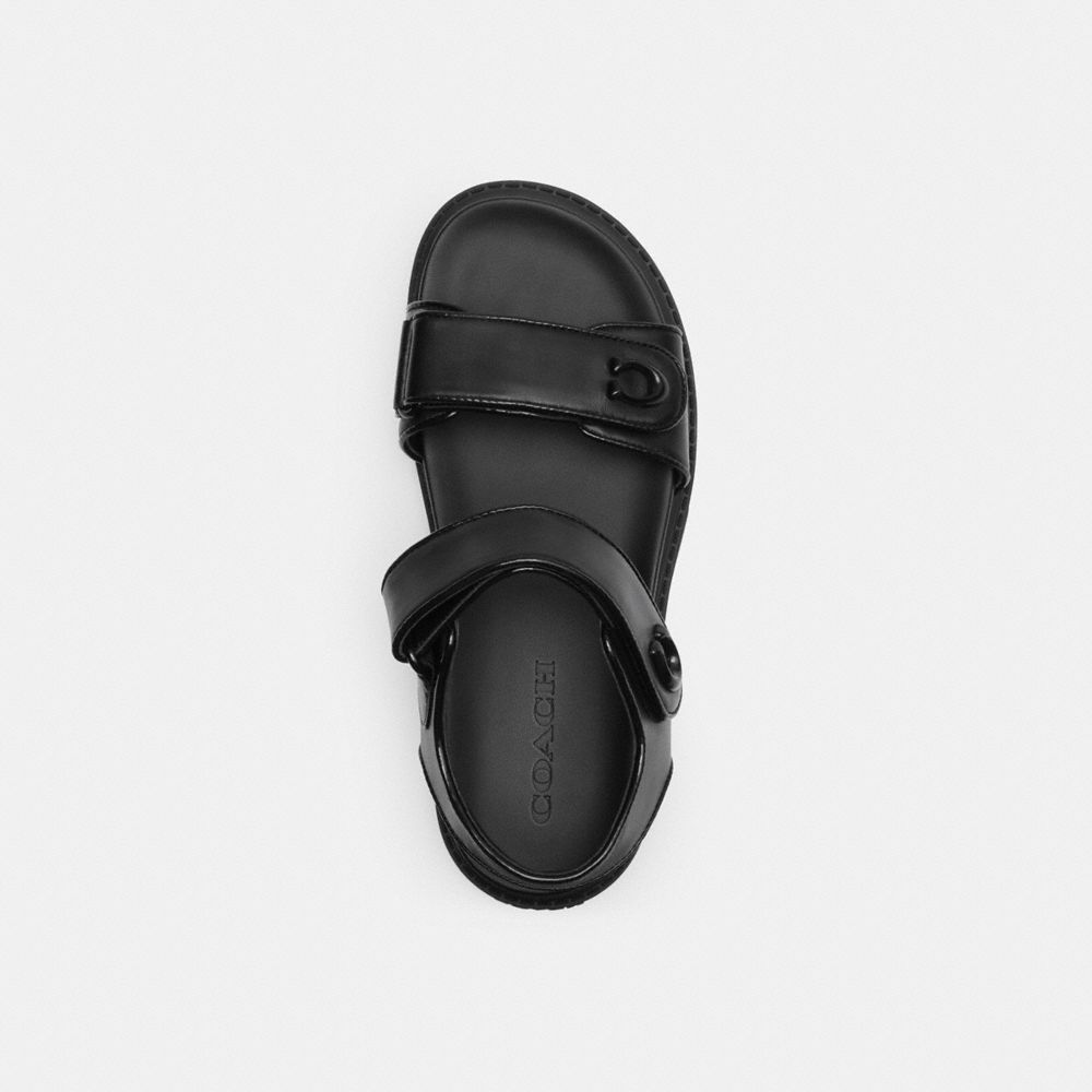 Coach Brynn Sandal Black | 384-XABQCP