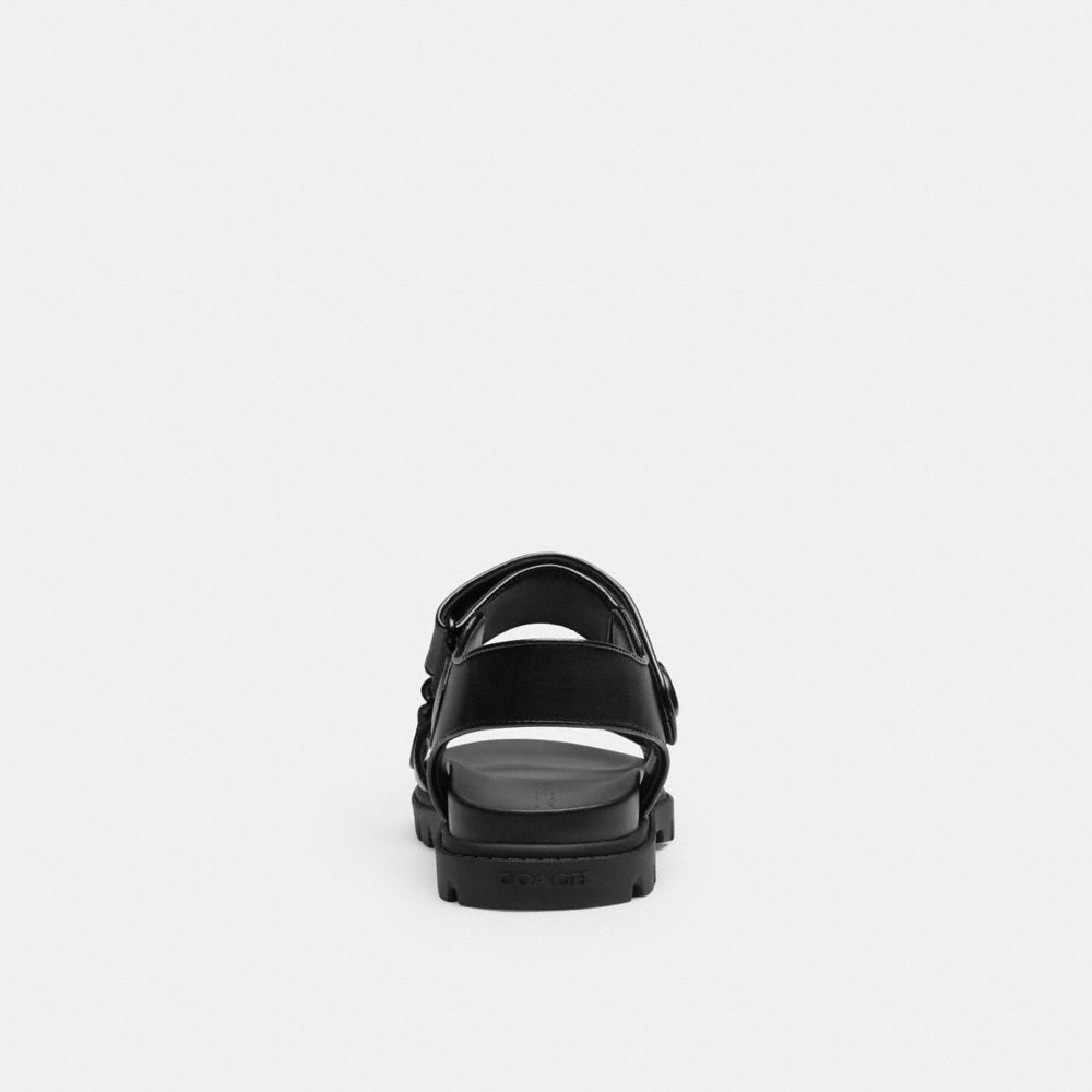 Coach Brynn Sandal Black | 384-XABQCP