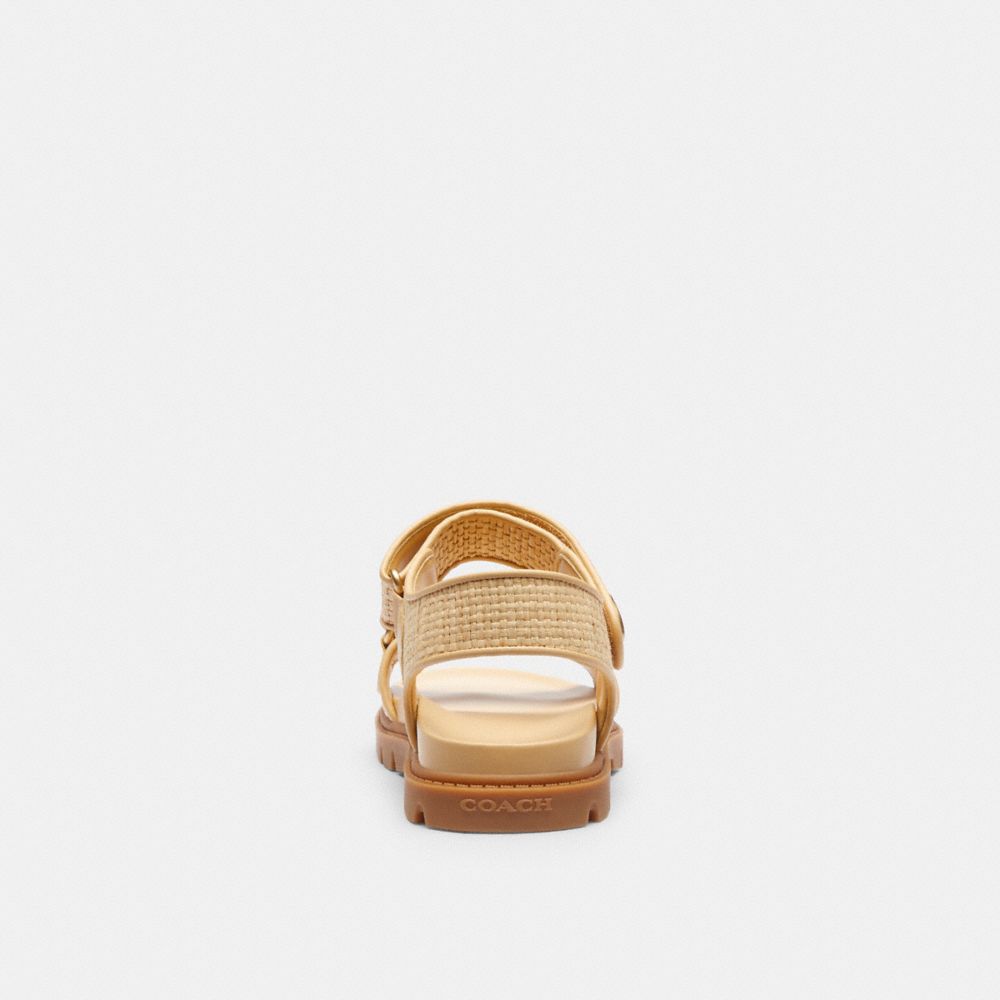 Coach Brynn Sandal Natural | 584-YGCMUH