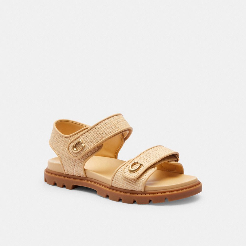 Coach Brynn Sandal Natural | 584-YGCMUH