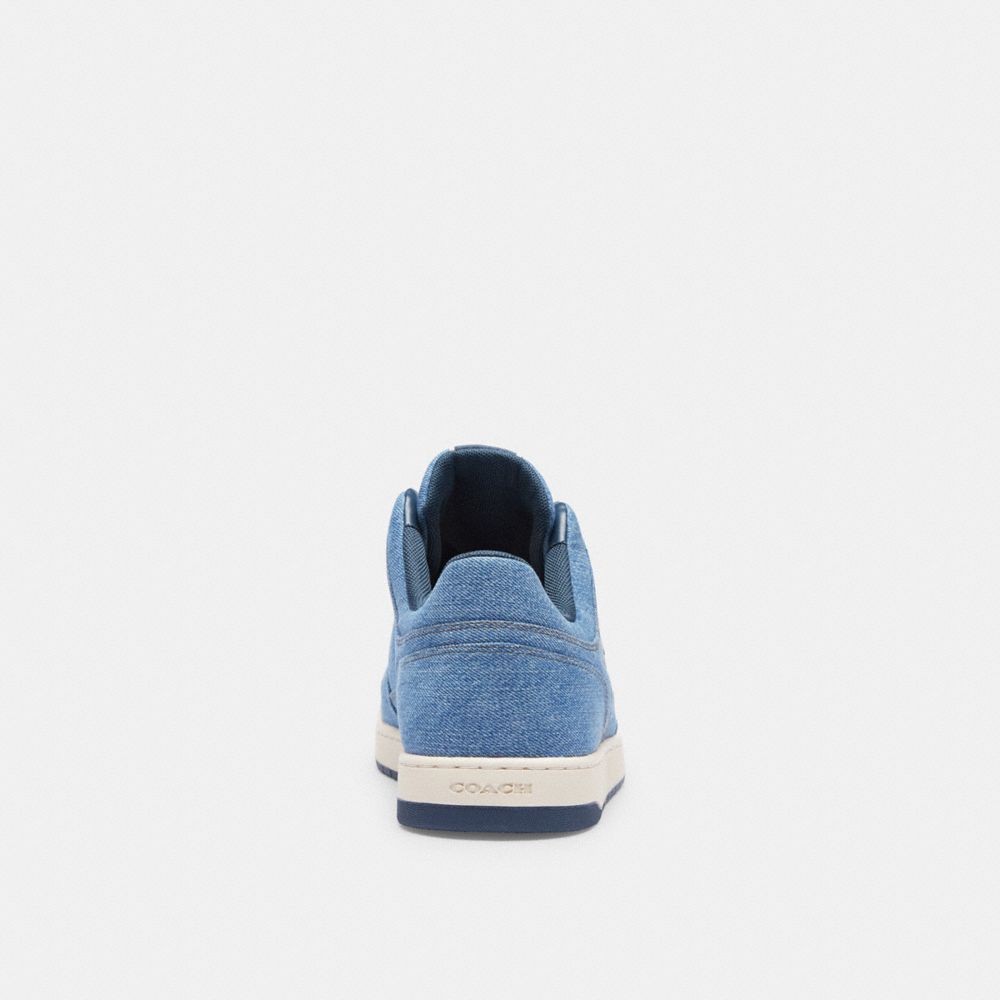 Coach C201 Sneaker Indigo Denim | 758-IWMDOL