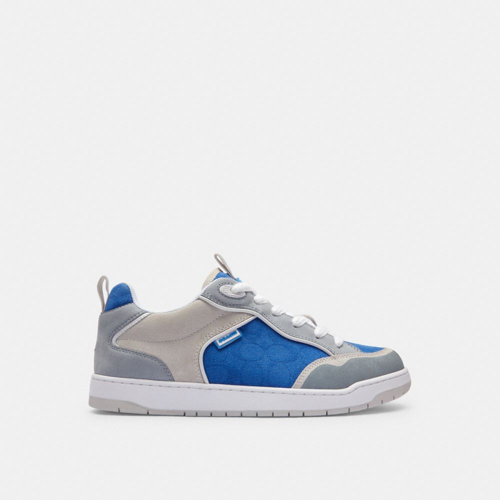 Coach C203 Sneaker In Signature Canvas Blueberry | 417-GZFWAP