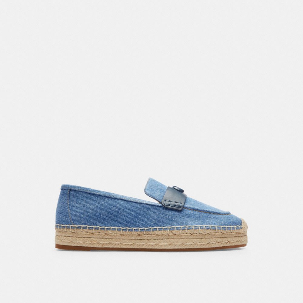 Coach Camilla Espadrille Indigo Denim | 068-AGZVKN