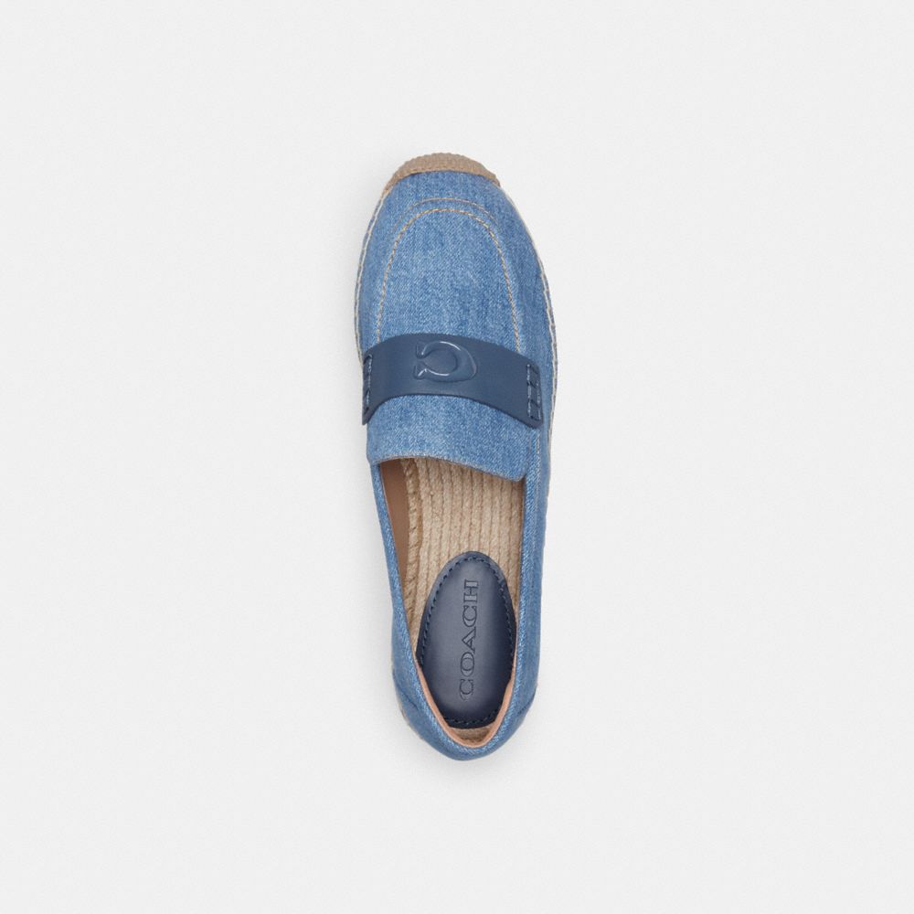 Coach Camilla Espadrille Indigo Denim | 068-AGZVKN