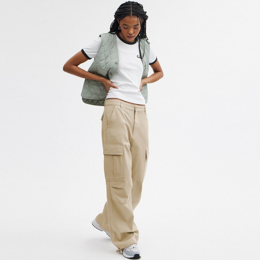 Coach Cargo Pants Khaki | 279-DRPNOG