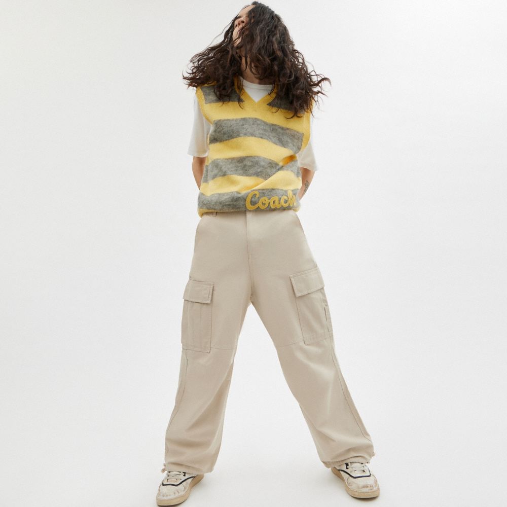 Coach Cargo Pants Khaki | 619-YHOPVX