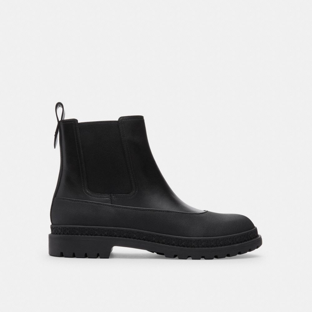 Coach Carver Boot Black | 725-RLFGMN