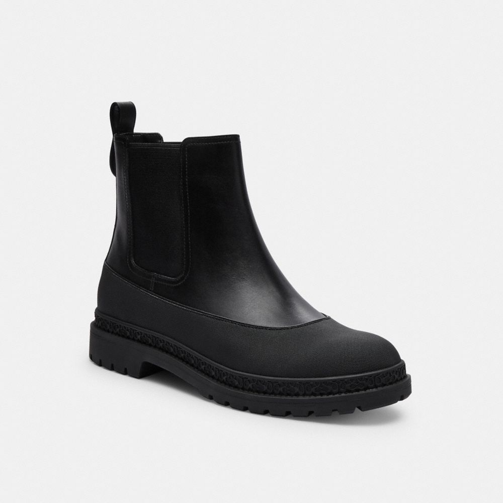 Coach Carver Boot Black | 725-RLFGMN