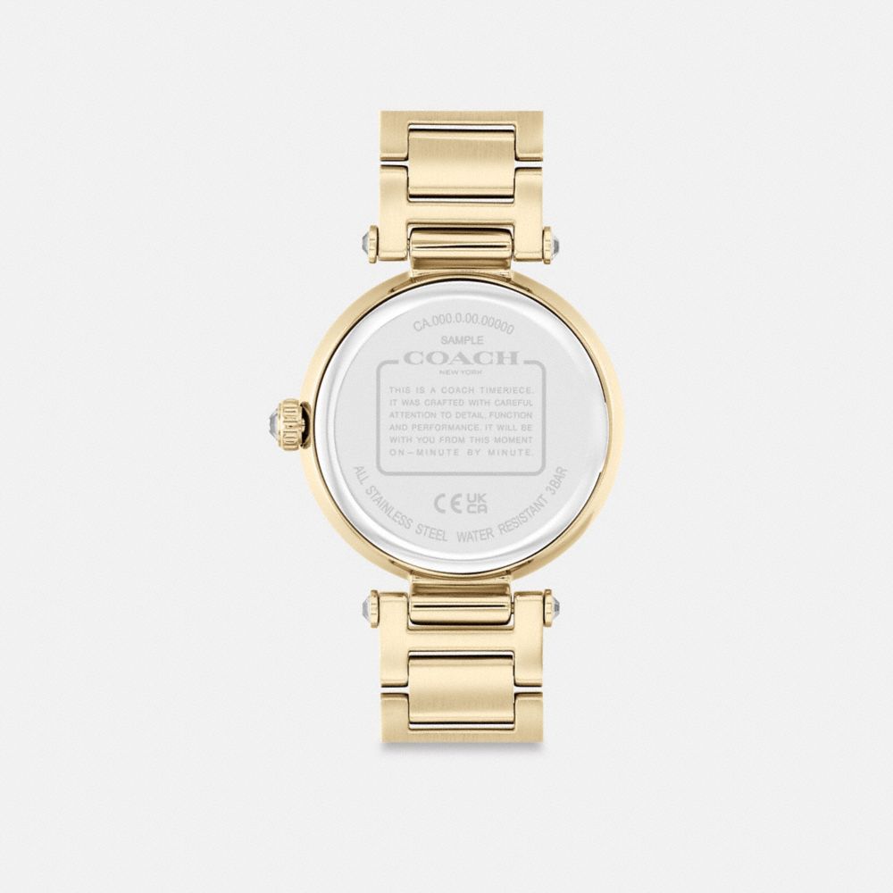 Coach Cary Watch 34 Mm Gold | 456-ZTBNQY