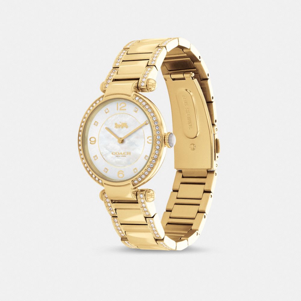 Coach Cary Watch 34 Mm Gold | 503-MUCSLI