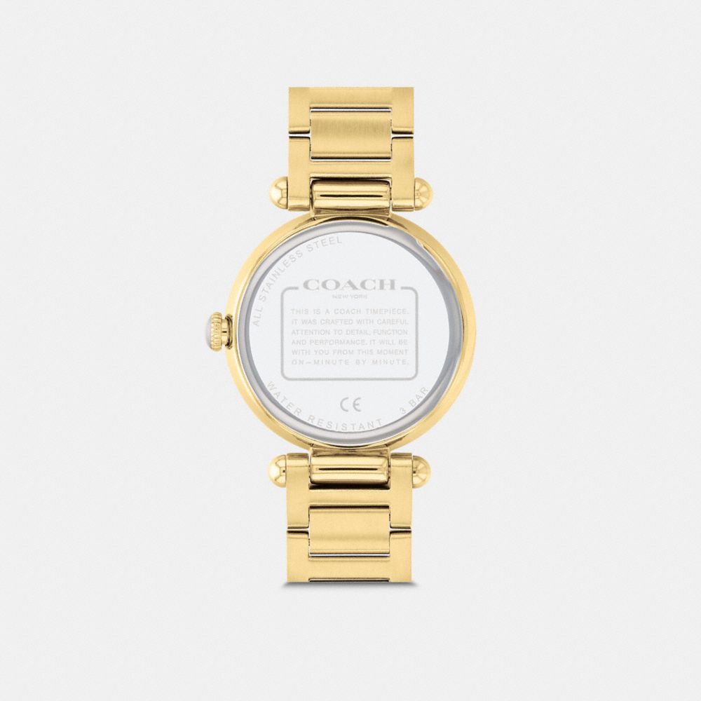 Coach Cary Watch 34 Mm Gold | 503-MUCSLI