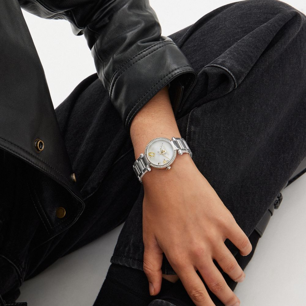 Coach Cary Watch 34 Mm Stainless Steel | 425-SLARJP