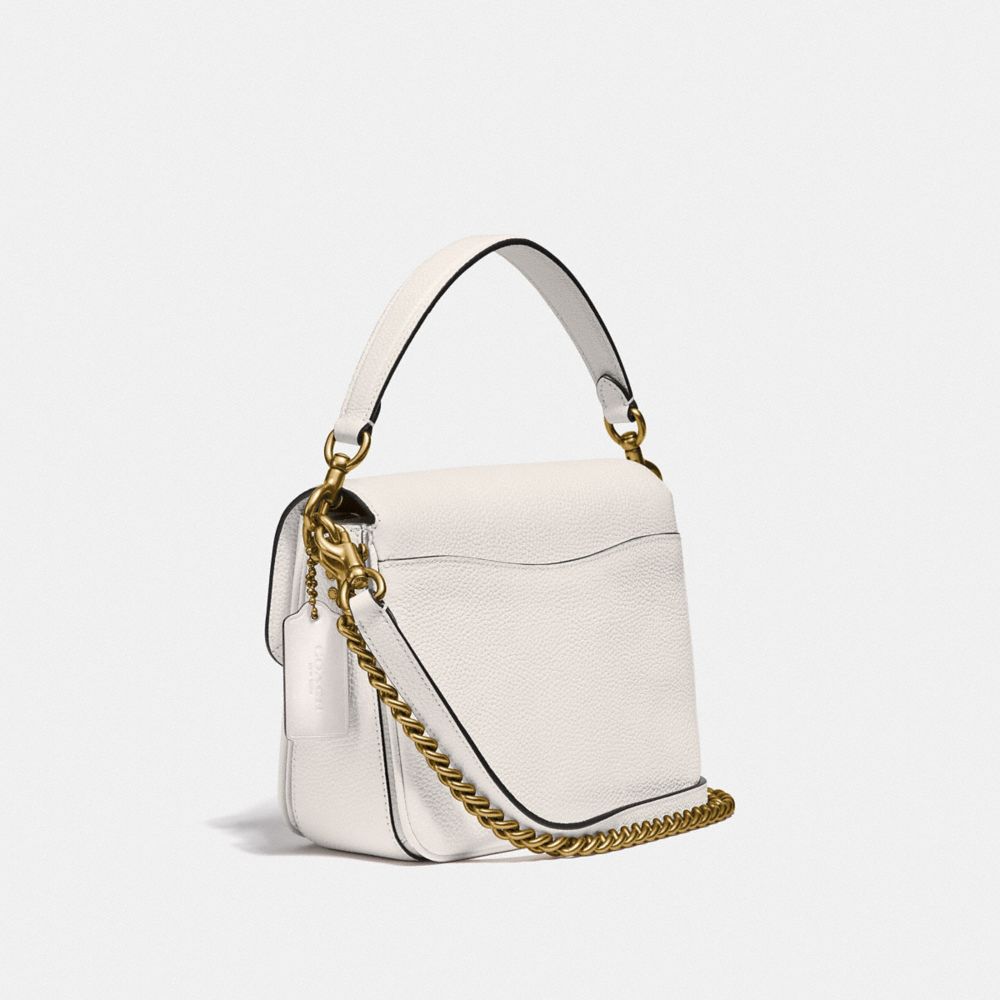 Coach Cassie Crossbody Bag 19 Leather/Brass/Chalk | 347-VRGOWD