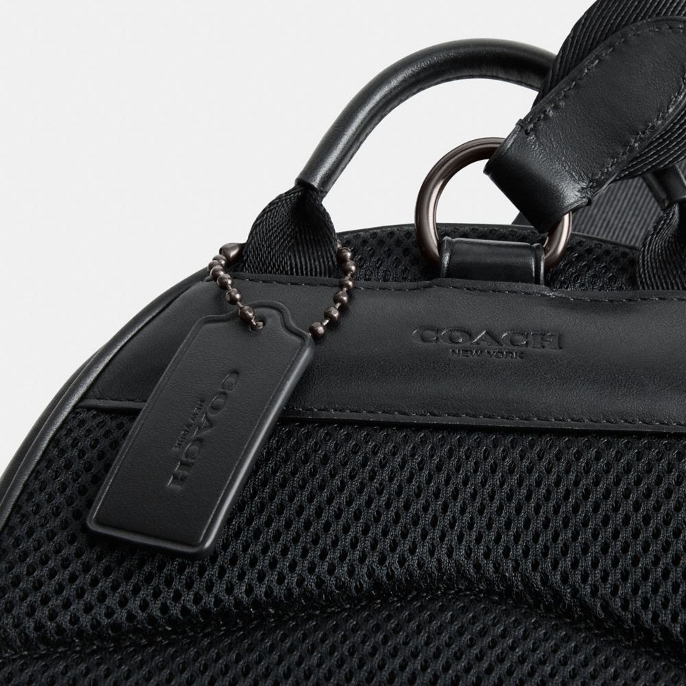 Coach Charter Pack In Signature Canvas Charcoal | 254-UXEQMH