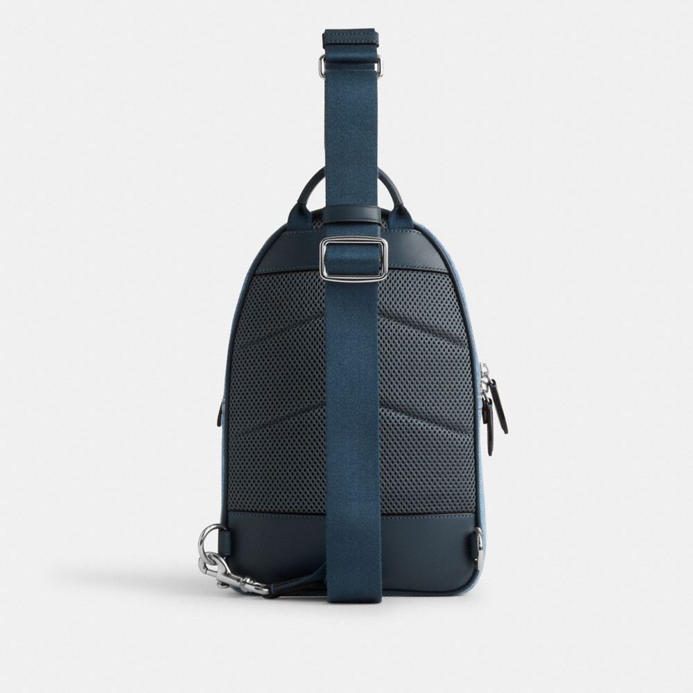 Coach Charter Pack Indigo Denim | 630-ORGILT