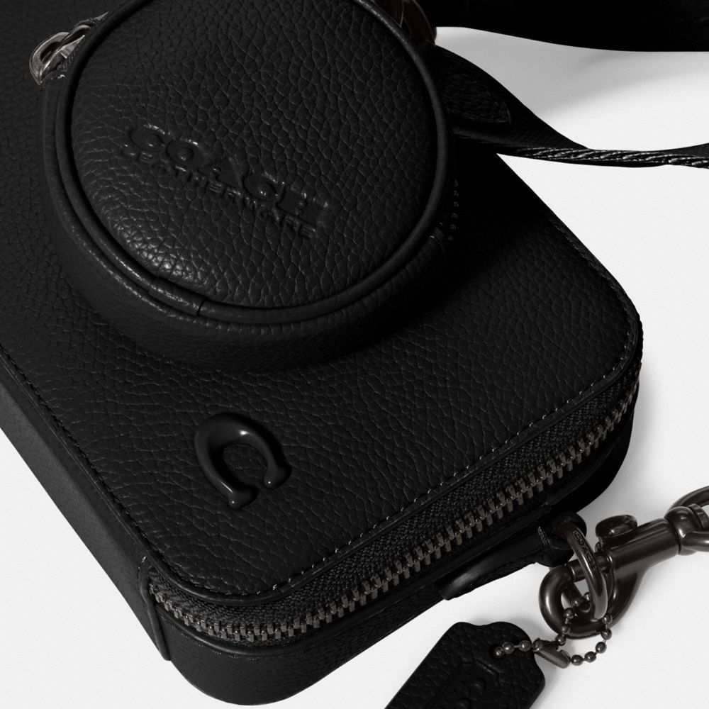 Coach Charter Slim Crossbody Black | 701-XUDMYW