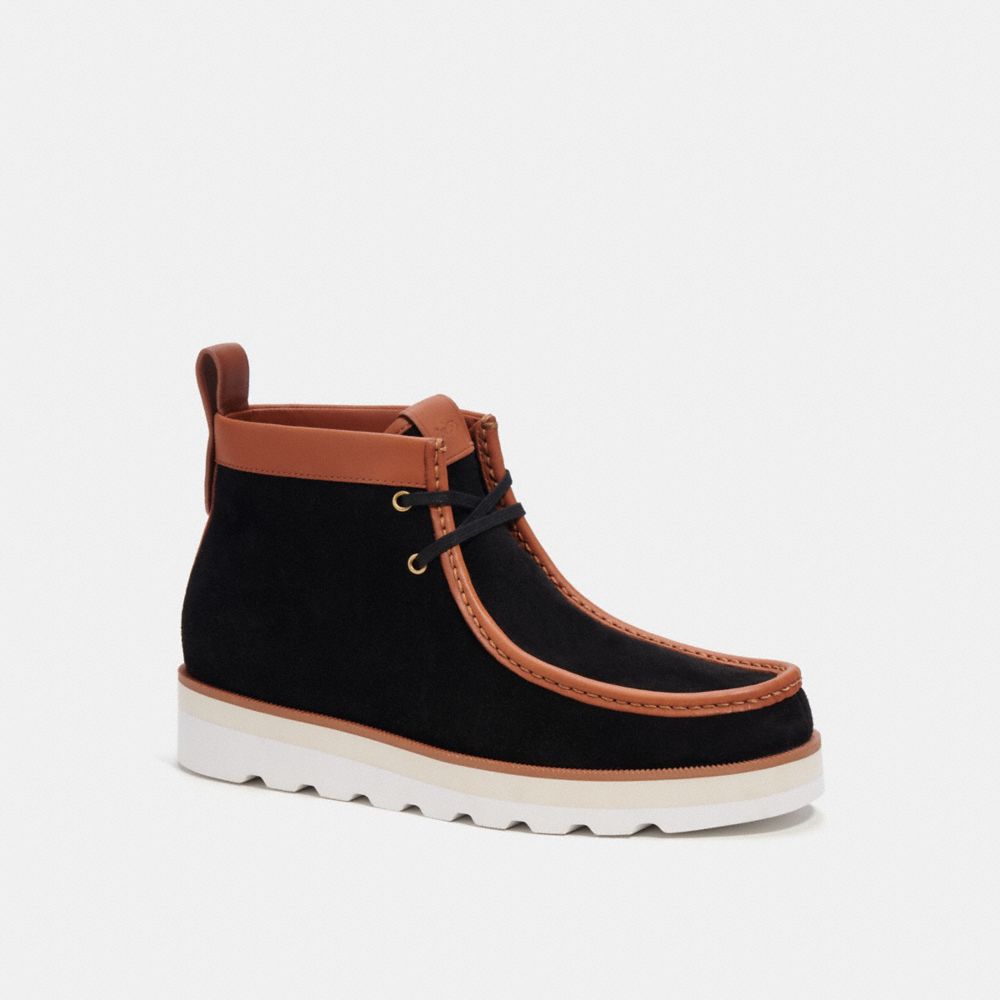 Coach Chukka Boot Black | 753-SHPTEO