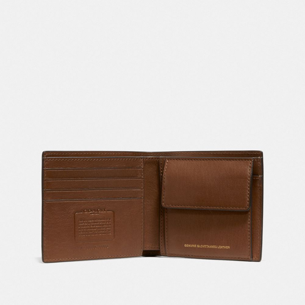 Coach Coin Wallet Saddle | 785-KDVSNQ