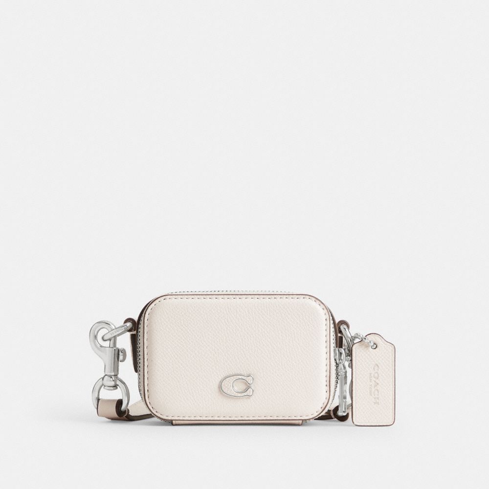 Coach Crossbody Pouch Chalk | 750-IQGDVC