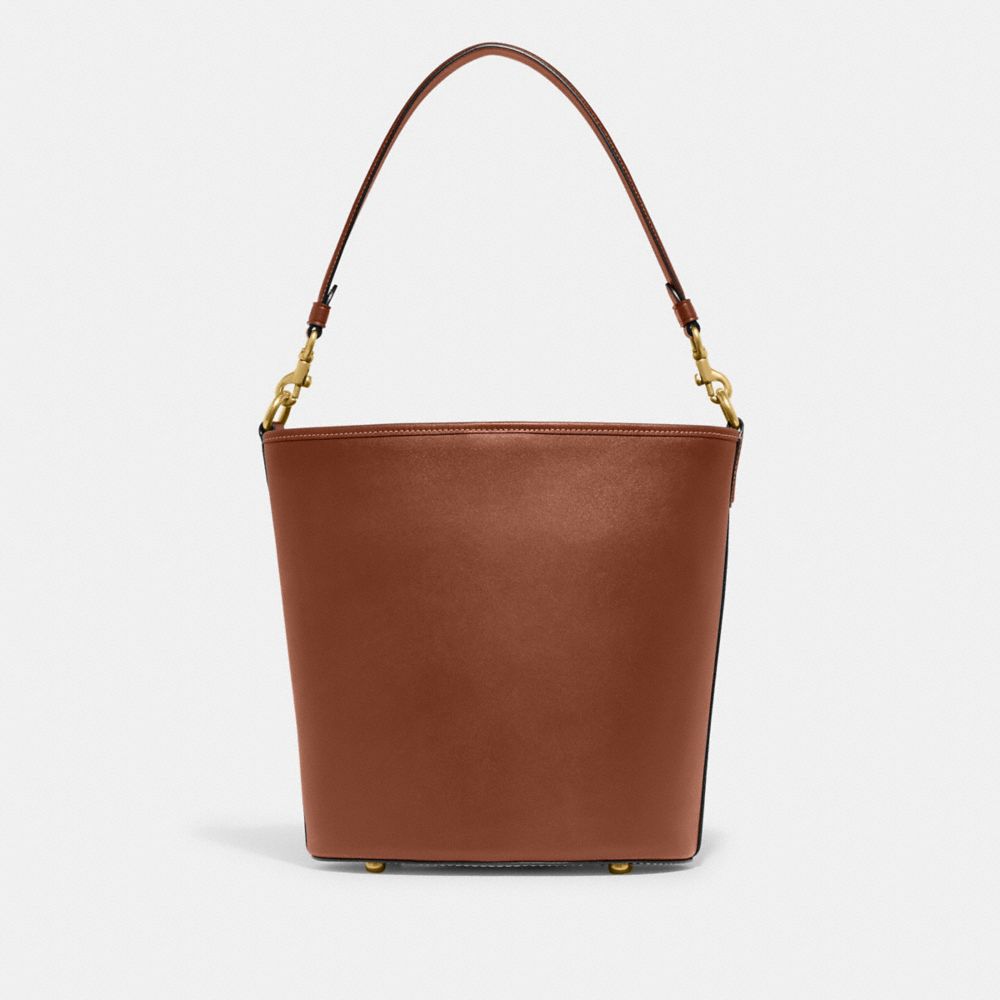 Coach Dakota Bucket Bag Glovetanned Leather/Brass/1941 Saddle | 069-DLGMYO