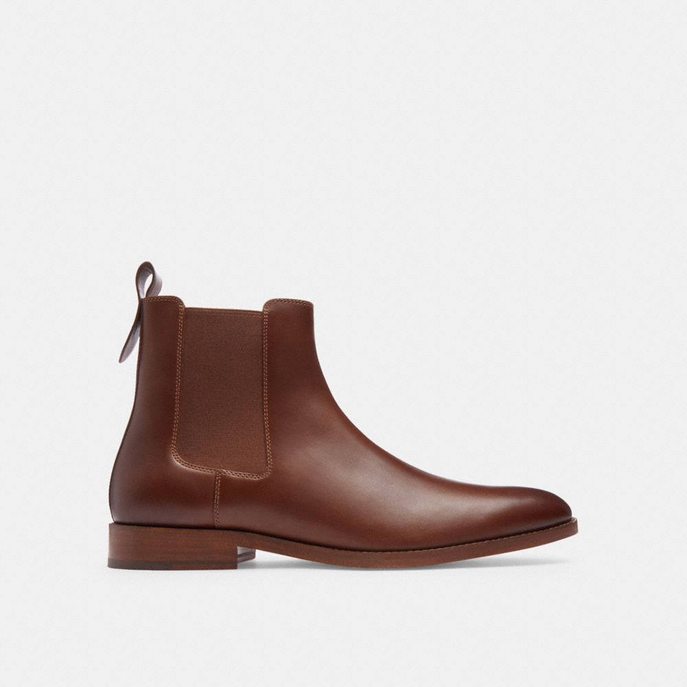 Coach Dalton Chelsea Boot Dark Saddle | 182-BSFEAG