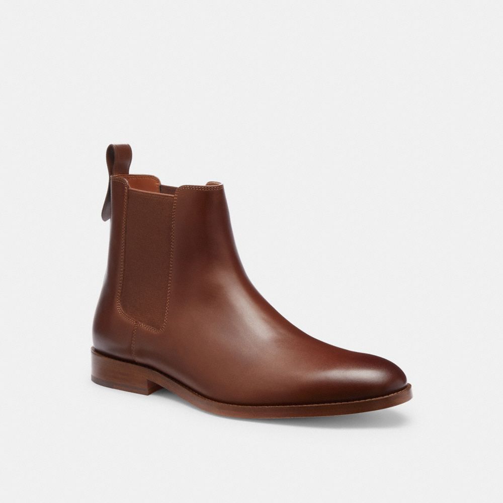 Coach Dalton Chelsea Boot Dark Saddle | 182-BSFEAG